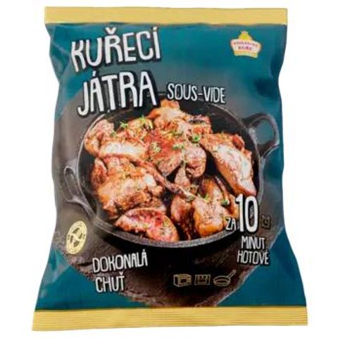 Vodňanská drůbež Kuřecí játra sous vide | 450 g