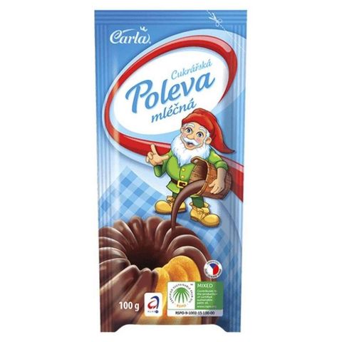 Carla Mléčná cukrářská poleva | 100 g