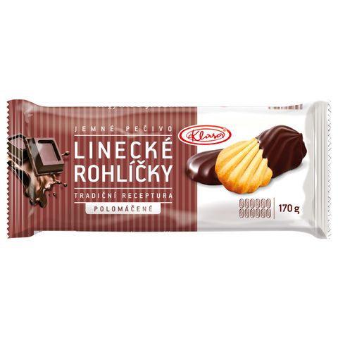 Klasa Half-Coated Linzer Crescents | 170 g