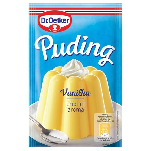 Dr. Oetker Puding příchuť vanilka | 38 g