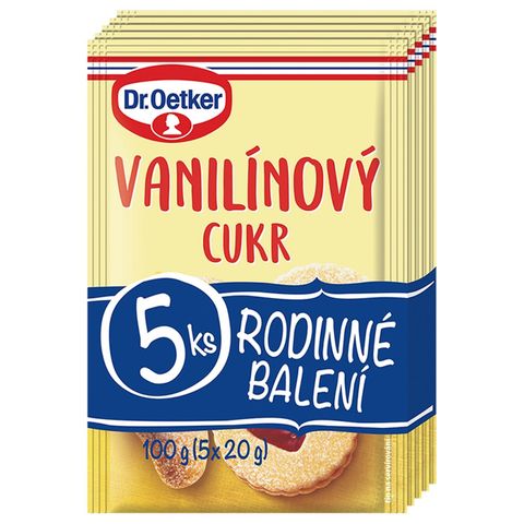 Dr. Oetker Vanilínový cukr | 5 x 20 g