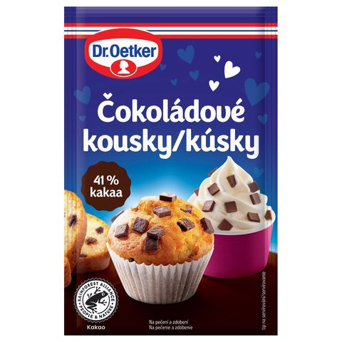 Dr. Oetker Čokoládové kousky | 70 g