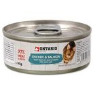 Canned Ontario Chicken Pieces + Salmon | 95 g