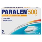Paralen 500 mg 5 čípků