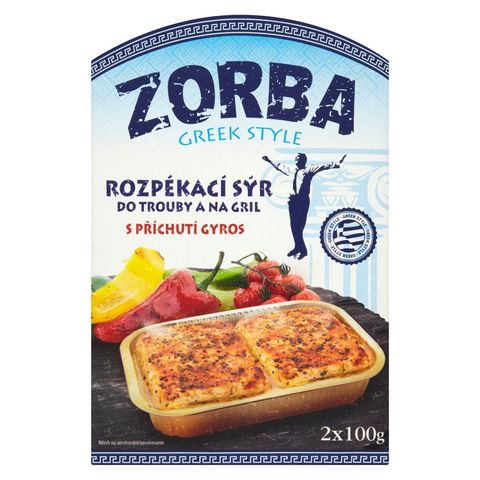 Zorba Rozpékací sýr s příchutí gyros | 200 g