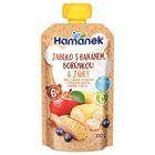 Hamánek Jablko s banánem, borůvkou a jáhly kapsička | 100 g