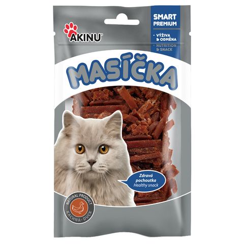 Akinu Masíčka Duck noodles treat for cats | 50 g