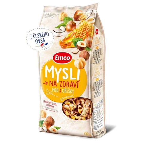 Emco Mysli na Zdraví Křupavé ořechy a med | 750 g