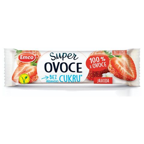 Emco Super Ovoce jahodová tyčinka | 30 g