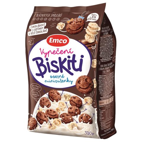 Emco Biskiti ovesné sušenky | 350 g