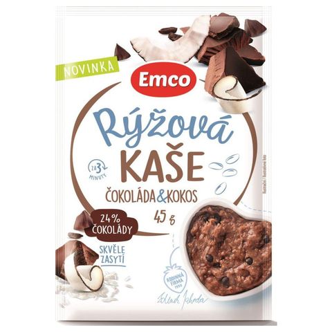 Emco Čokoláda a kokos rýžová kaše | 45 g
