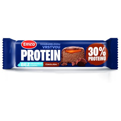Emco Proteinová tyčinka čokoláda a karamel | 45 g