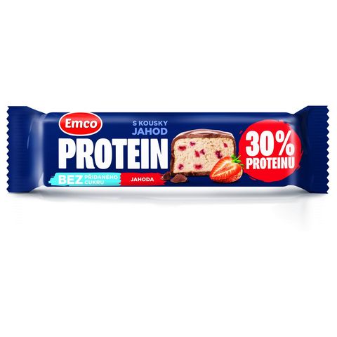 Emco Proteinová tyčinka jahoda | 50 g