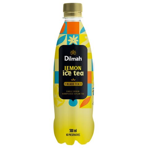 Dilmah Citronový černý ledový čaj | 500 ml