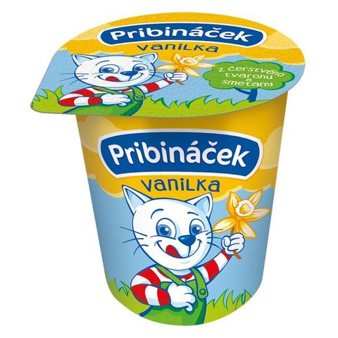 Pribináček Vanilka tvarohový krém | 70 g