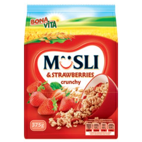 Bonavita Jahodové müsli | 375 g
