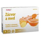 Dr. Max Zázvor a med pastilky 36 ks
