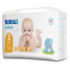 BEBELO Care Diapers Midi 3 dětské pleny 54 ks