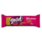 Dr. Max Protein Bar 20% Raspberry Vegan proteinová tyčinka 40 g