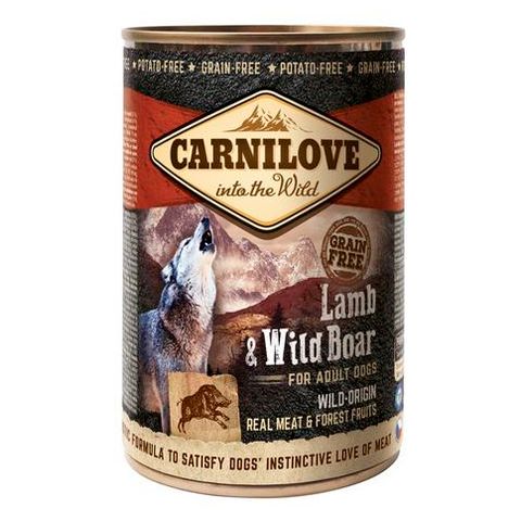 Carnilove Lamb and Wild Boar Canned Dog Food | 400 g