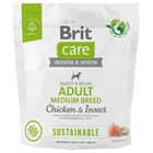 Brit Care Sustainable Adult Kuře a hmyz krmivo pro psy | 1 kg