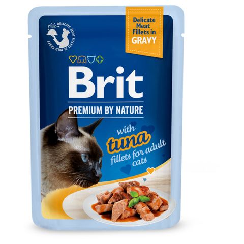 Brit Delicate Filety s tuňákem kapsička pro kočky | 85 g