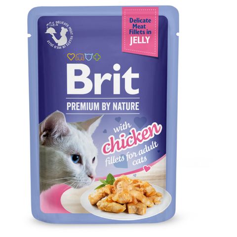 Brit Delicate Fillets with Chicken Pouch for Cats | 85 g
