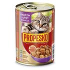 Propesko Beef and liver in sauce for cats | 415 g