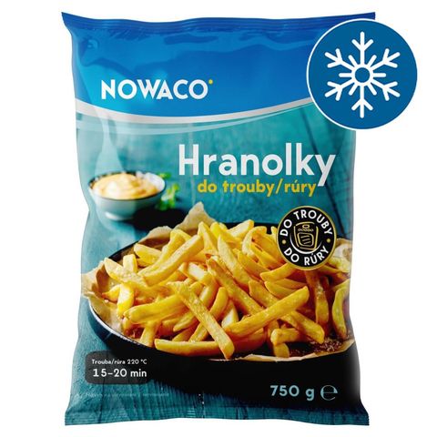 Nowaco Frozen Oven Fries | 750 g
