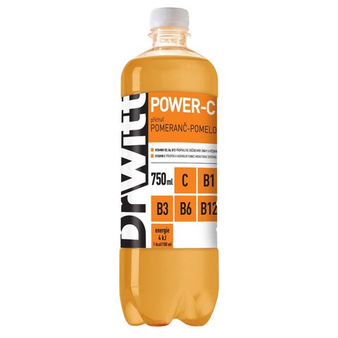 DrWitt Power-C Orange and Pomelo Vitamin Water | 750 ml