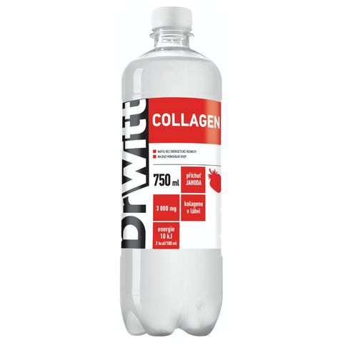 DrWitt Elements Collagen jahodová vitamínová voda | 750 ml