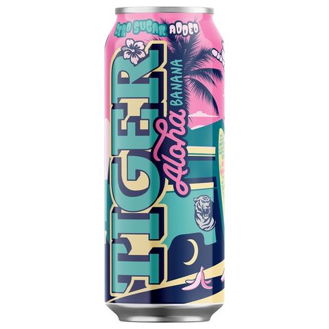 Tiger Aloha Banana energetický nápoj | 500 ml