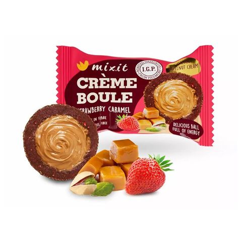Mixit Créme boule Strawberry Caramel dezert | 30 g