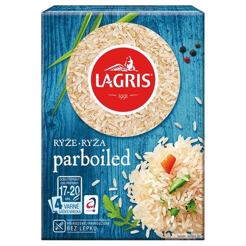 Lagris Rice parboiled cooking bags (4x100g) | 400 g