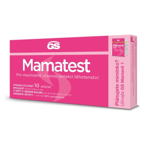 GS Mamatest těhotenský test | 2 kusy
