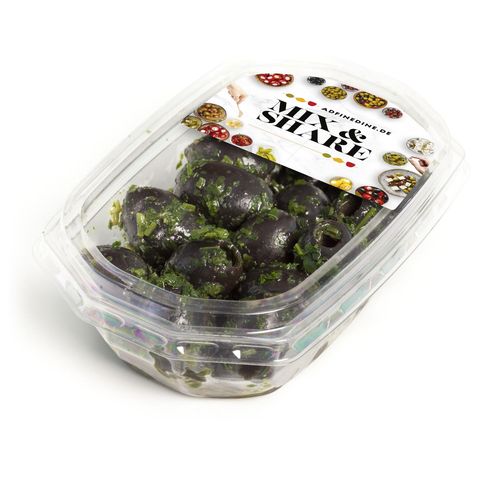 Mix&Share Černé olivy bez pecky | 150 g