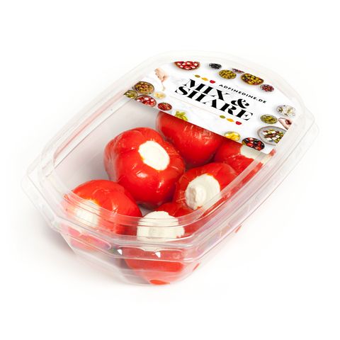 Mix&Share Třešňové papričky plněné sýrem v řepkovém oleji | x 150 g