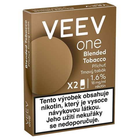 VEEV One Blended Tobacco 2 e-cigarette refills | 2 x 1 piece | 18+ buy  online - foodora MARKET - Mukaovskho |