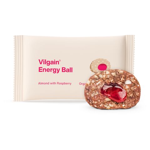 Vilgain Energy Ball BIO Almond and Raspberry Jam Cookie | 30 g