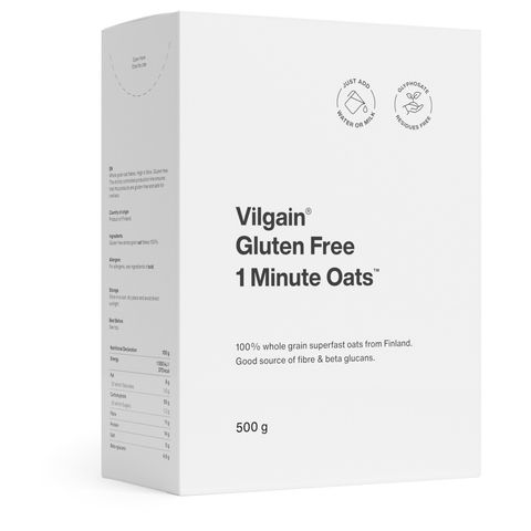 Vilgain Minutové bezlepkové ovesné vločky | 500 g