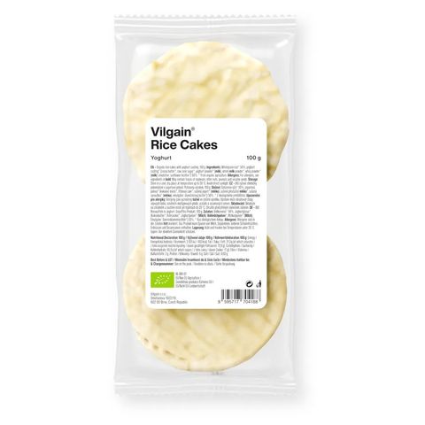 Vilgain Rýžové jogurtové chlebíčky BIO | 100 g