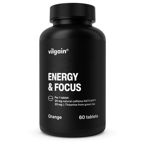 Vilgain Energy and Focus Orange Tablets | 60 tablets