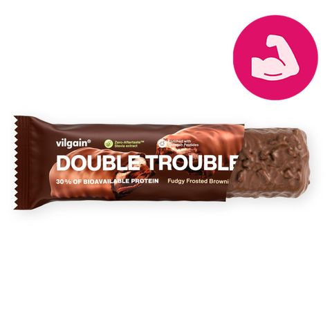 Vilgain Double Trouble Protein Bar Dvojitá čokoláda | 55 g