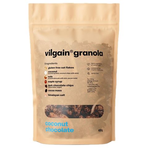 Vilgain Granola Coconut and Chocolate | 400 g