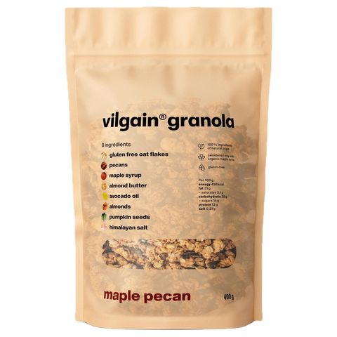 Vilgain Granola Maple Syrup and Pecans | 400 g