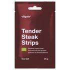 Vilgain Sušené steakové proužky BIO mořská sůl | 25 g
