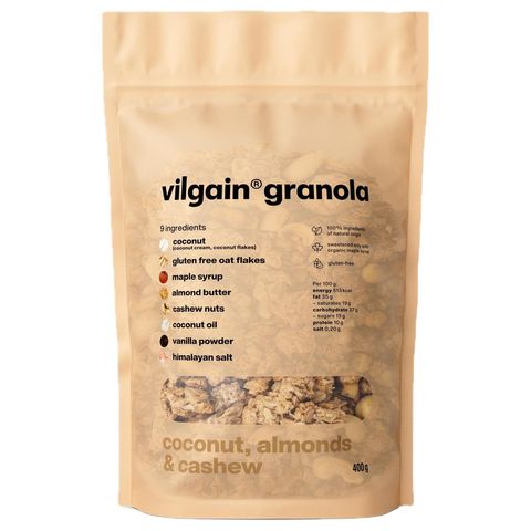 Vilgain Granola Almond Coconut Cashew | 400 g