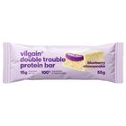 Vilgain Double Trouble Blueberry Cheesecake Protein Bar | 55 g