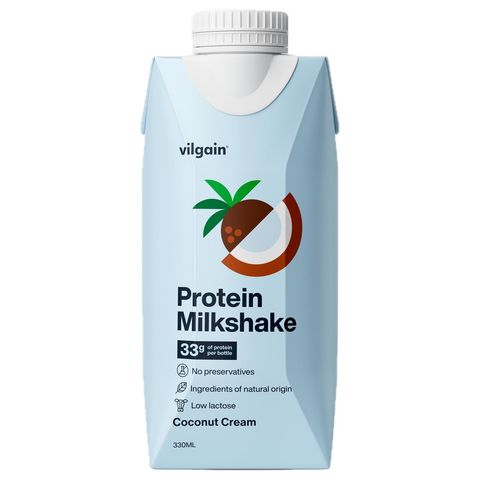 Vilgain Kokosový proteinový milkshake | 330 ml