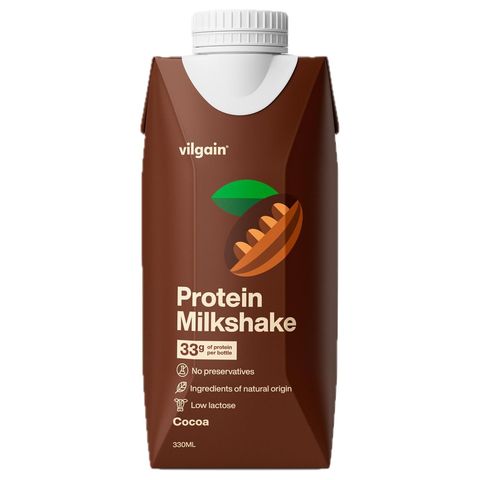 Vilgain Kakaový proteinový milkshake | 330 ml